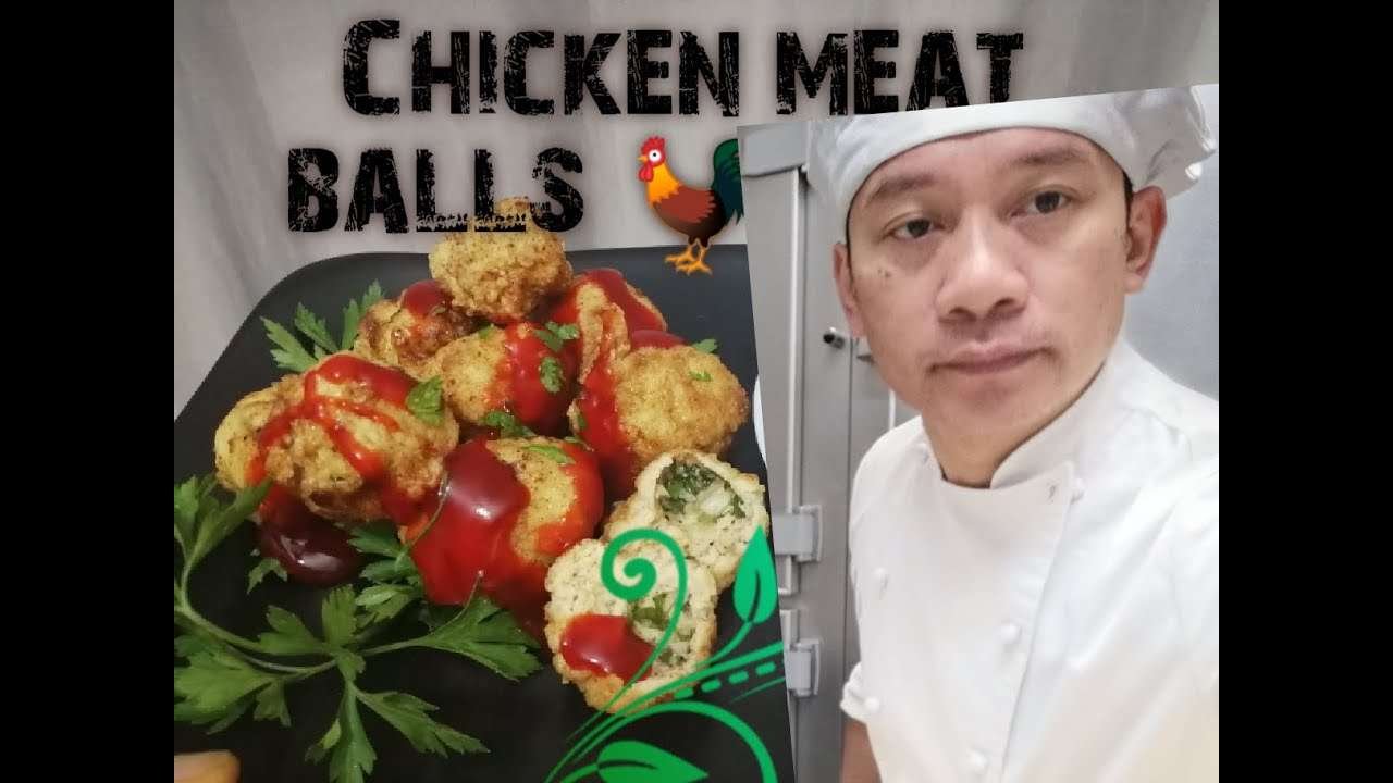 How to make CRISPY CHICKEN MEATBALLS