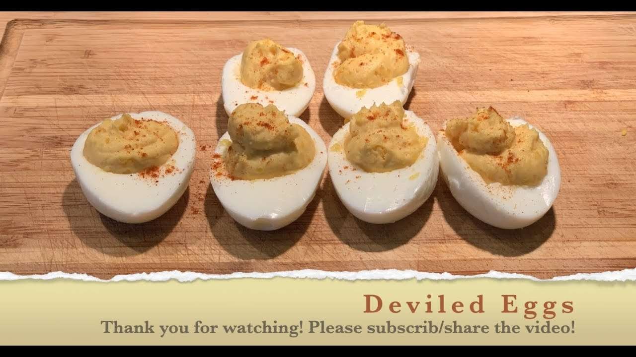 Deviled Eggs | Appetizer | Simple Recipe