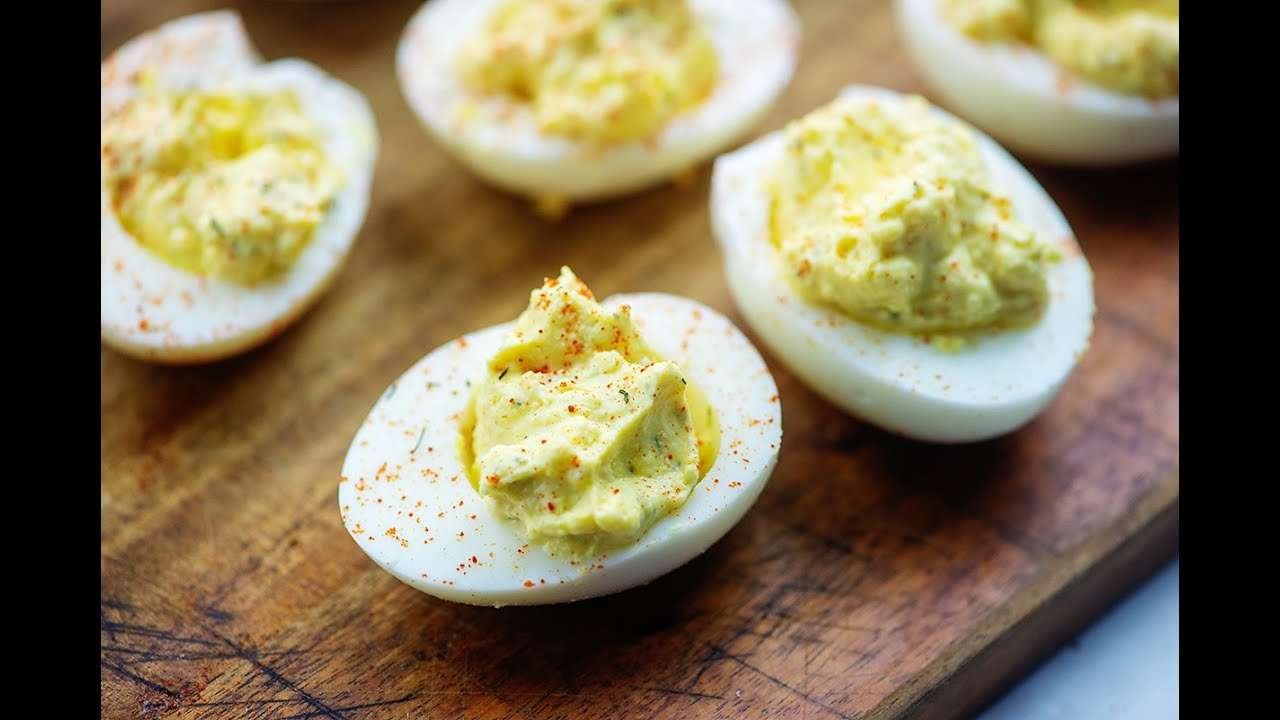 Horeseradish Deviled Eggs