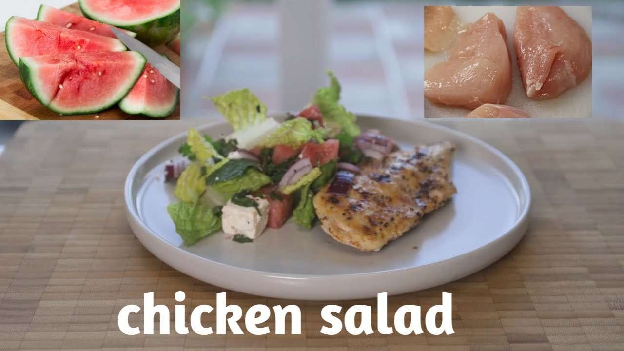 how to Chicken salad, healthy chicken salad recipes with OLIVIA.