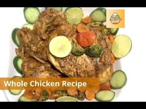 Whole Chicken Recipe | Easy Whole Chicken with Gravy