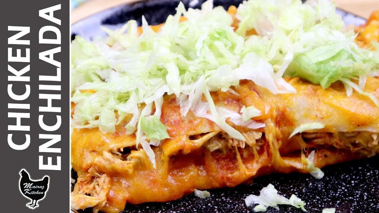 HOW TO MAKE CHICKEN ENCHILADAS | Mexican Chicken Enchiladas | Easy Chicken Enchiladas Recipe