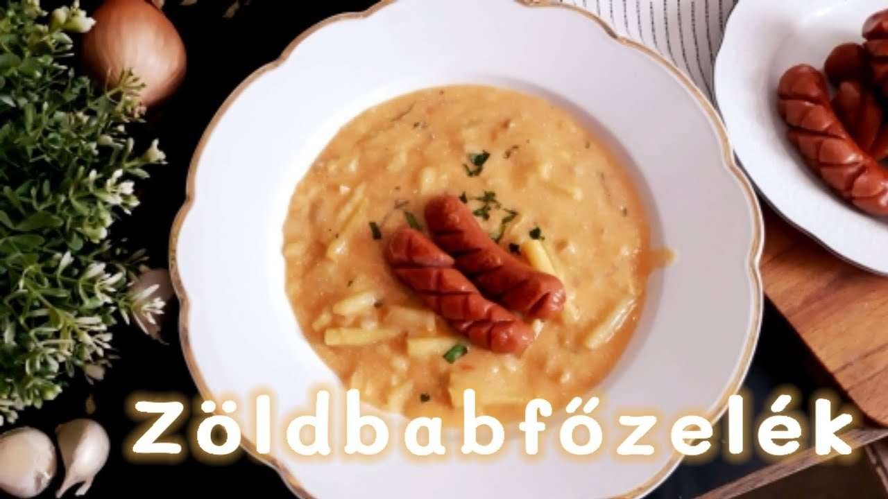 EP.63 Hungarian stew green bean (Zöldbabfőzelék) recipes. Hungarian street food./Fresh Healthy Life