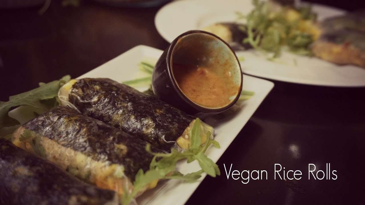 How to – Make Vegan Rice Rolls (SPICY)