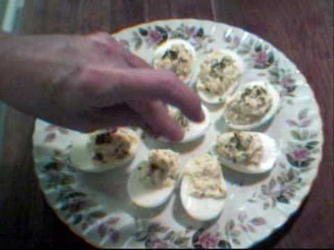 How to make Stuffed Deviled Eggs Recipe Video with MagiesPlace