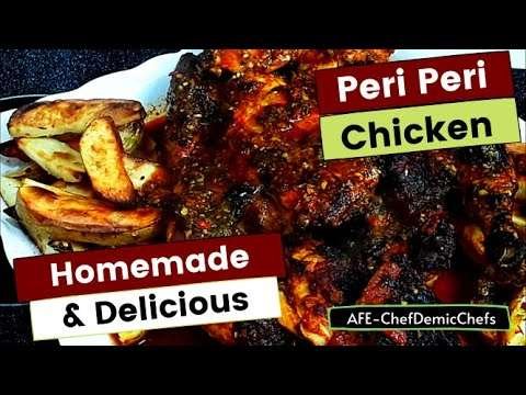 Peri Peri Chicken/Nando's Style Chicken/Spicy/Homemade/Peri Peri Sauce/Piri Piri Chicken/Spatchcock