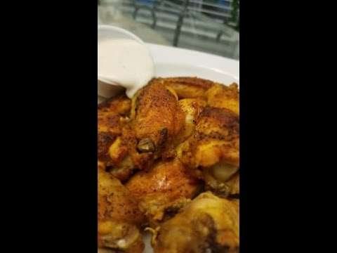 Tandoori Chicken with Ranch Dressing