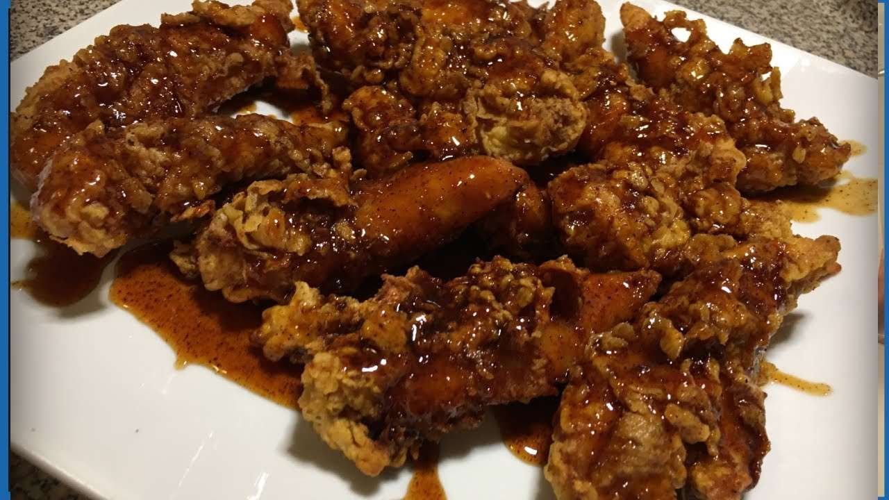 Honey chipotle chicken crispers (chili’s recipe)
