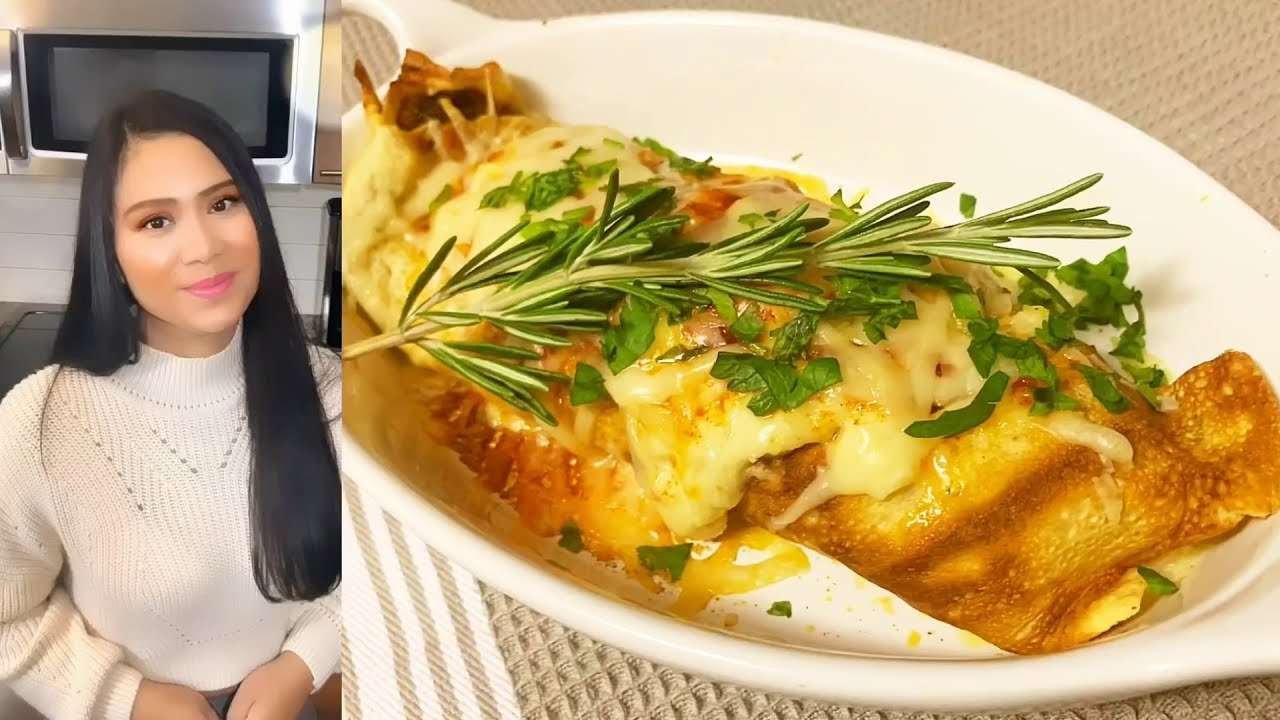 Chicken and Mushroom Crepes Recipe | Cooking With Liz | French Dish