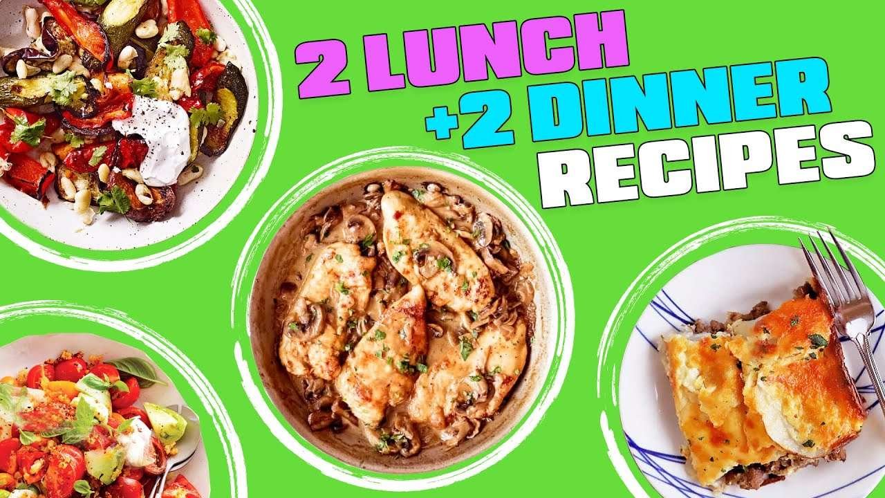 Top 2 Lunch + 2 Dinner Recipes | Recipe Maker | Cooking Channel