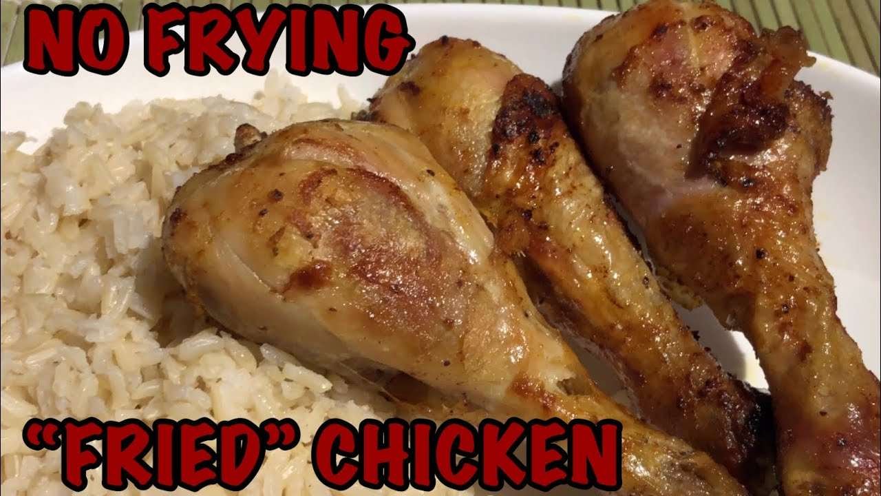 NO FRYING Crispy Chicken | Taste & Looks like FRIED CHICKEN | EASY OVEN FRIED Recipe | 5 INGREDIENTS
