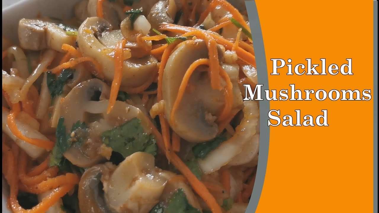 Pickled mushrooms appetizer recipe  from scratch | Homecook Islet