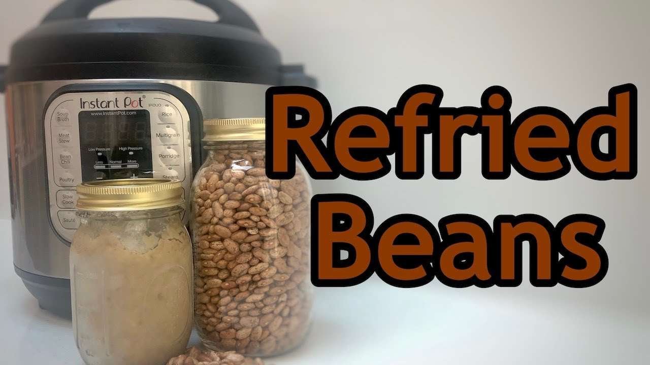 REFRIED BEANS | EASY INSTANT POT RECIPE