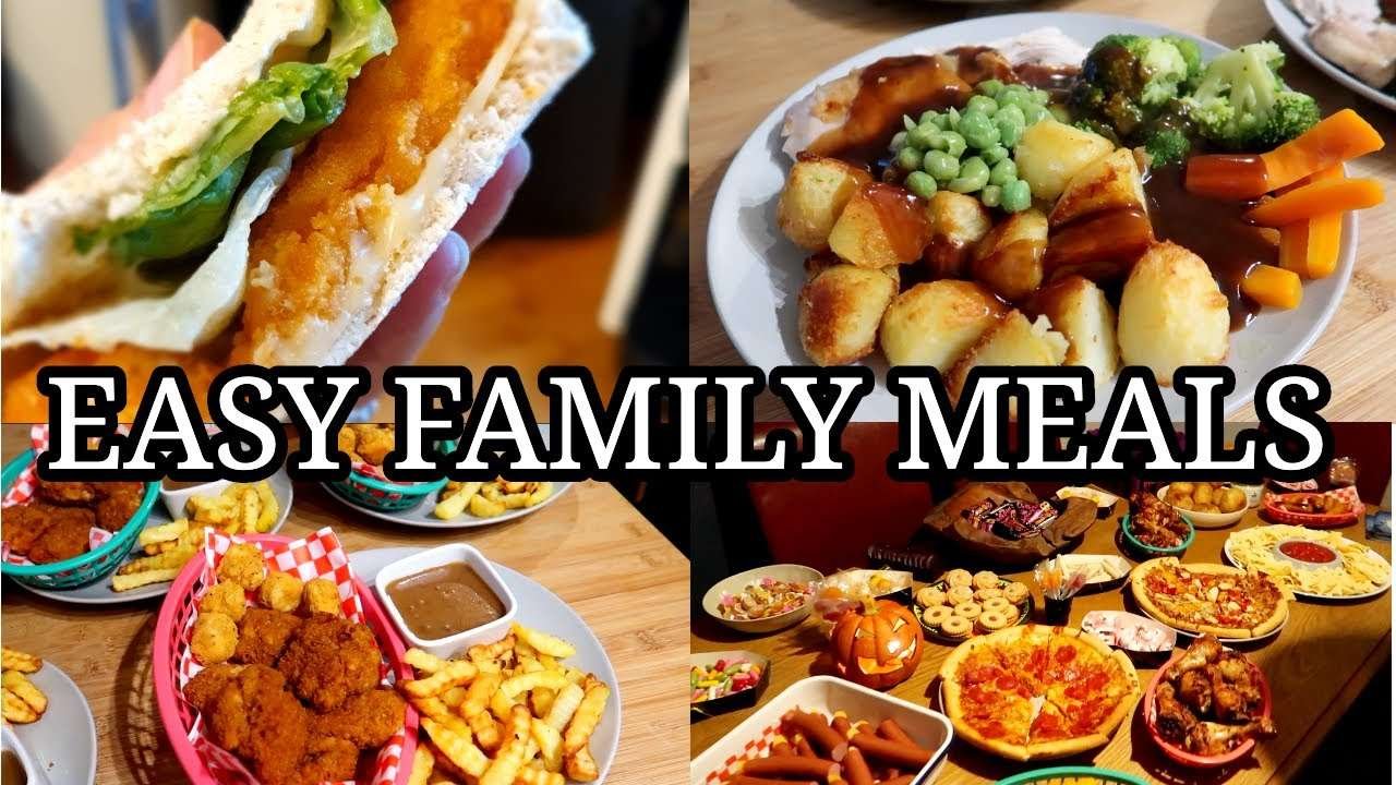 EASY FAMILY DINNER IDEAS ~ MEALS OF THE WEEK #101 💙