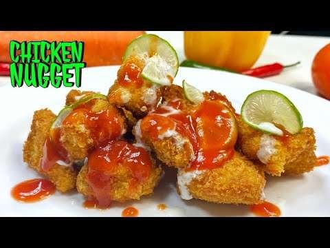 Homemade Chicken Nuggets Recipe | How To Make Crispy Nuggets for kids lunch box