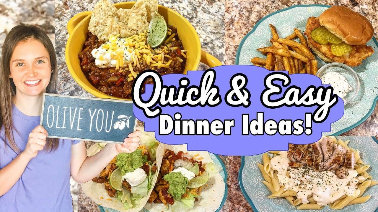 WHAT’S FOR DINNER | QUICK & EASY RECIPES YOU CAN MAKE TONIGHT! | JULIA PACHECO