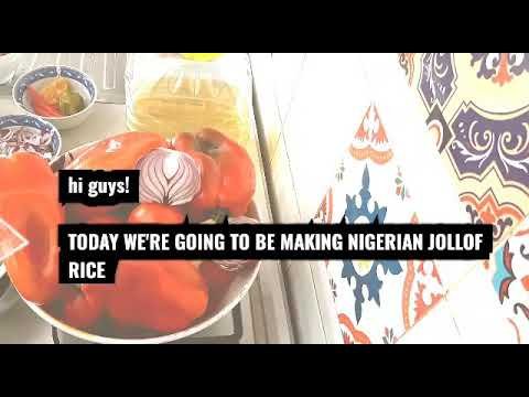 HOW TO MAKE JOLLOF RICE