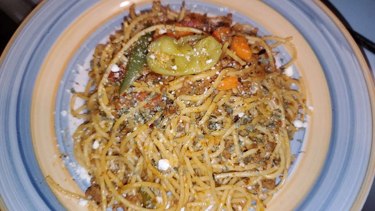 Easy Homemade Spagetti With Ground Beef Recipe