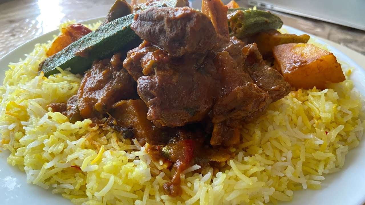 Easy Recipe Lamb Stew And Rice On The Side