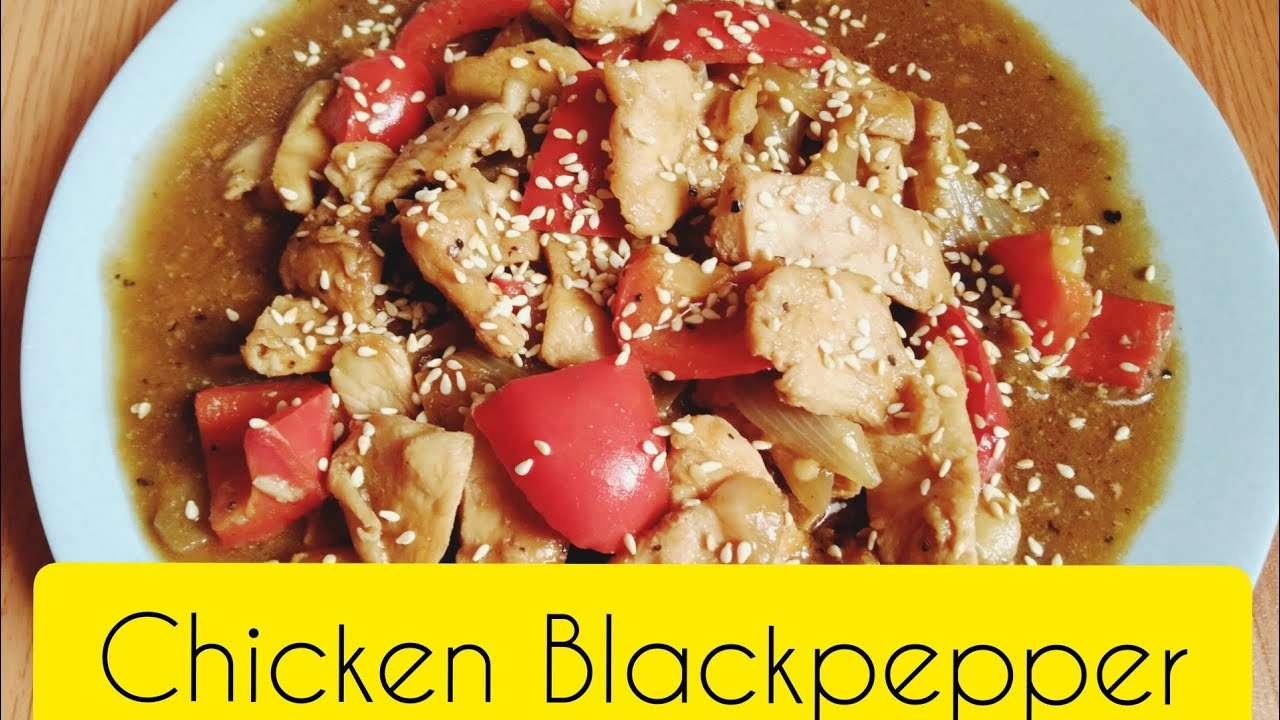 Chicken Blackpepper rumahan ..Rasa restoran..bikin nagih nambah terus