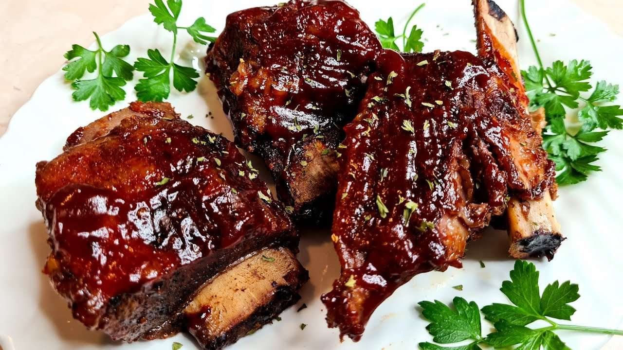 Oven Baked BBQ Beef Ribs Recipe