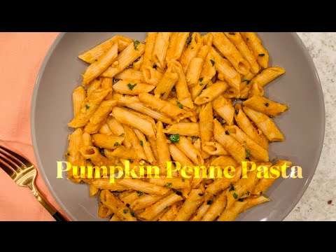 Pumpkin Penne Pasta Recipe | Dump-and-Go Recipe | Easy Vegan Pasta | Indian Style Pasta Recipe