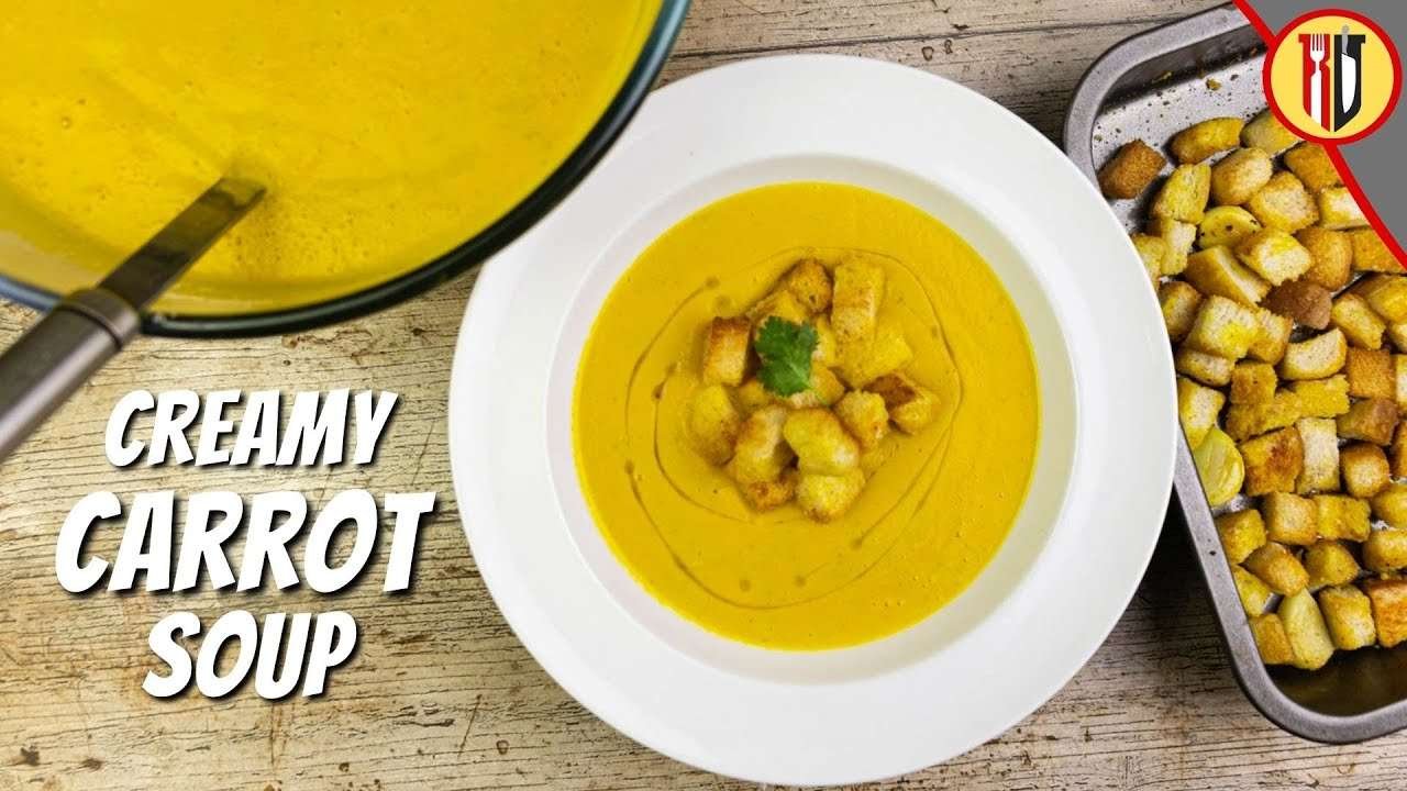 Easy Carrot and Coriander Soup Recipe