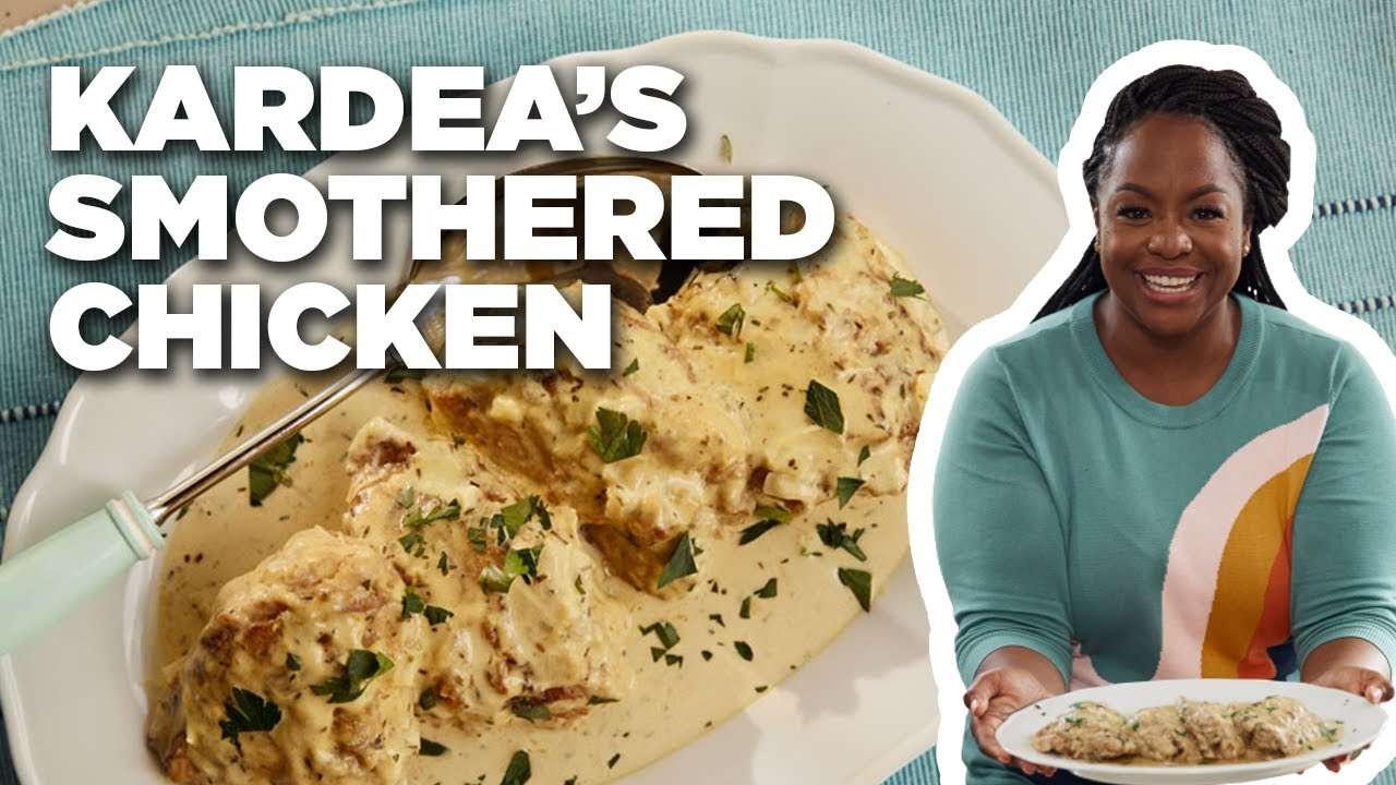 Kardea Brown's Carolina Smothered Chicken | Delicious Miss Brown | Food Network