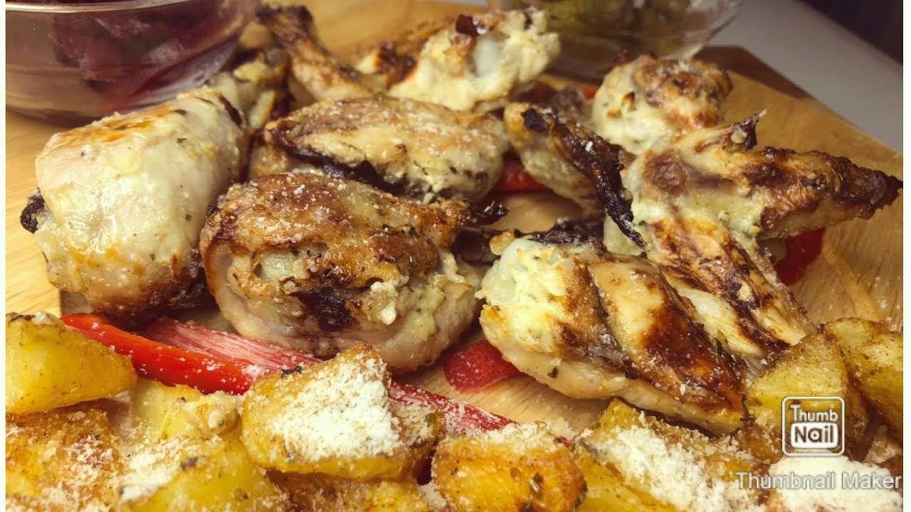 How to marinate chicken drumsticks  & wings | The best Oven cooked chicken legs| Ep22