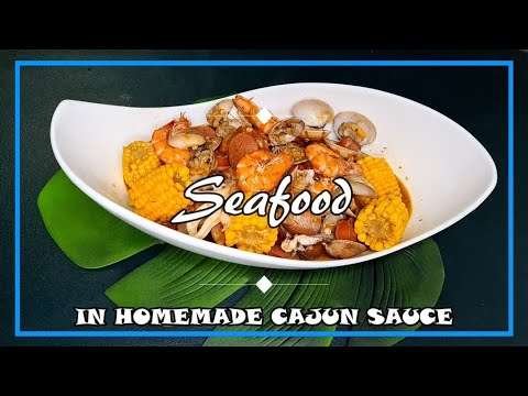 Seafood in Homemade Cajun Sauce
