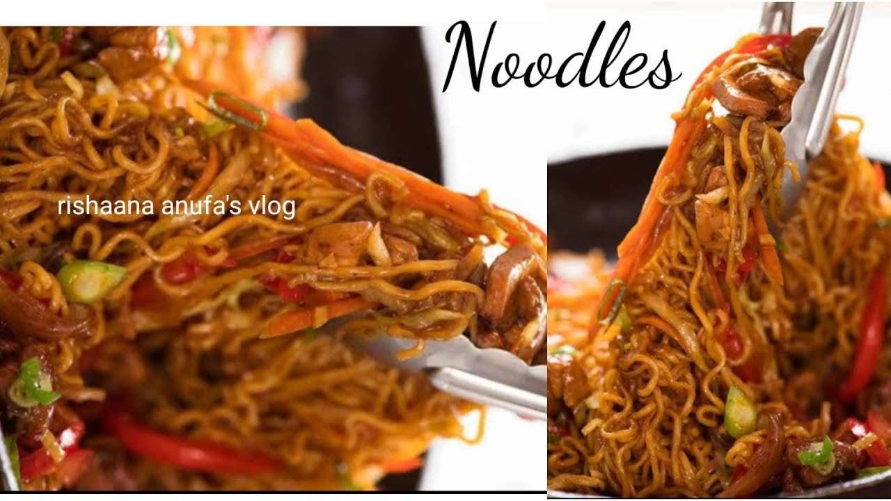 Easy peasy paprika chicken noodles/chicken noodles/own recipe/with available ingredients