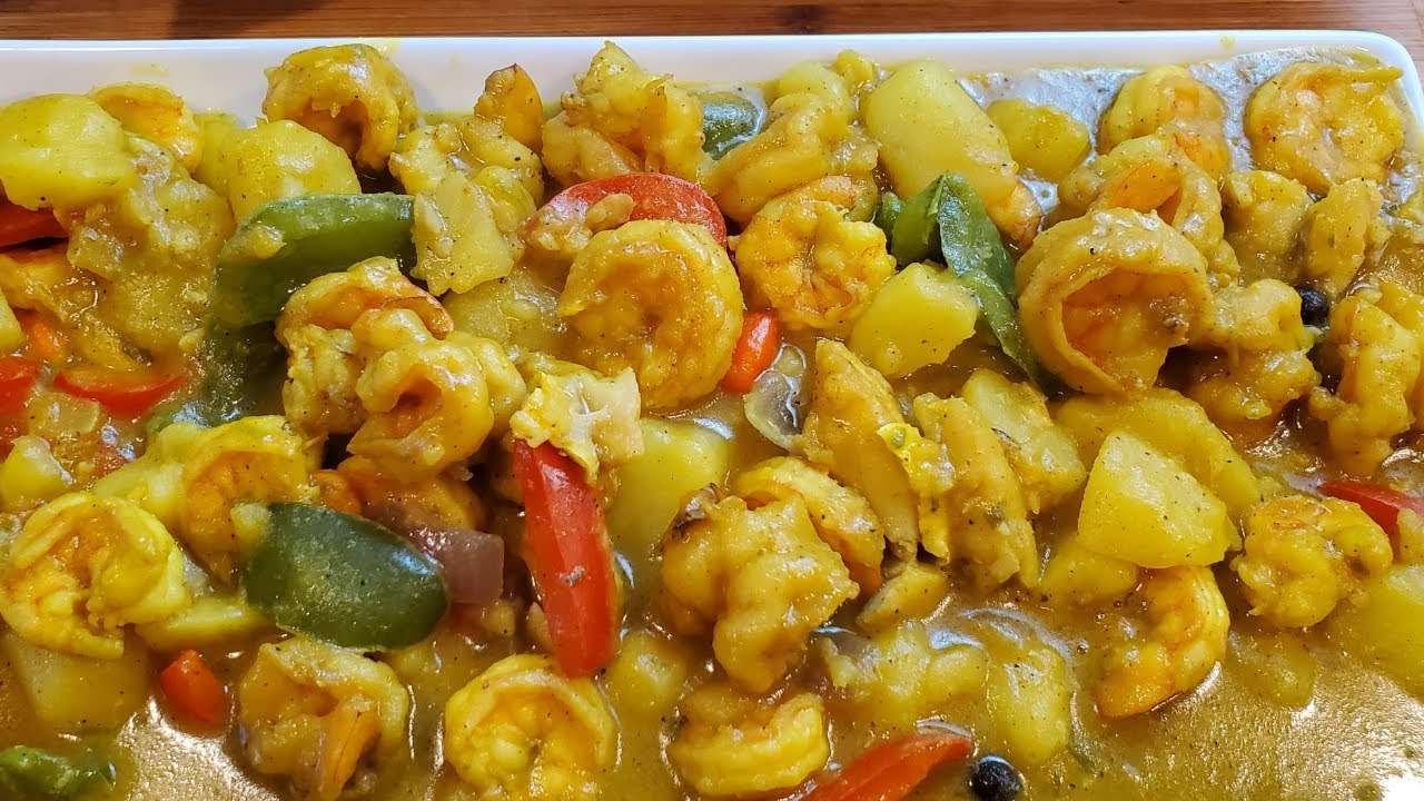 HOW TO MAKE THE BEST CURRY SHRIMP.|| JAMAICAN CURRY SHRIMP || CARIBBEAN CURRY SHRIMP. UNDER 20 MINS.