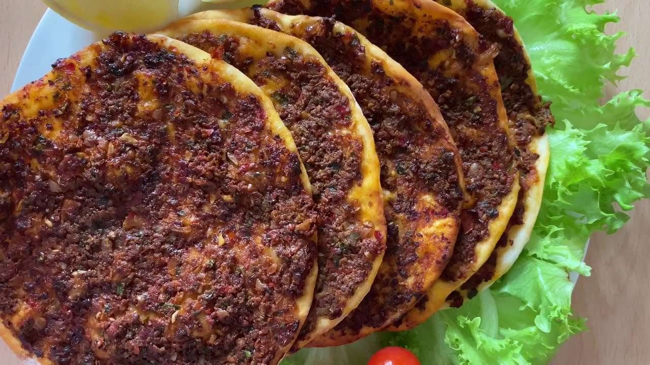 Lahmacun- türkische Pizza Rezept | einfach selber machen