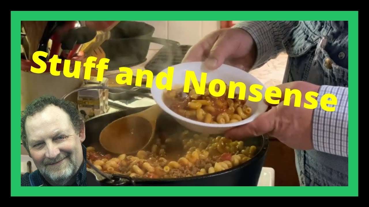 (Quarantine Cooking) GOULASH | Stuff and Nonsense American Goulash