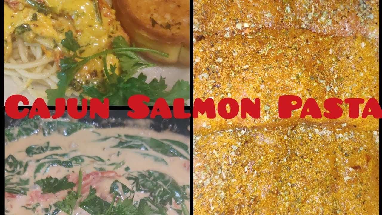 Cajun Salmon Pasta Recipe