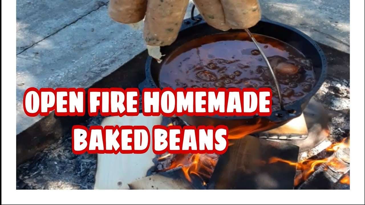 HOW TO MAKE YOUR OWN BAKED BEANS AT HOME | DUTCH OVEN ROBERT HENSON BAKED BEANS