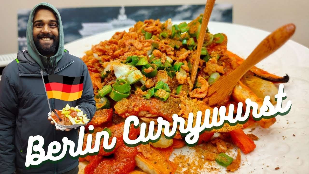 VEGAN CURRYWURST |  Berlin's most famous STREET FOOD 🇩🇪 Homemade Tomato Ketchup, Fries and Spice mix