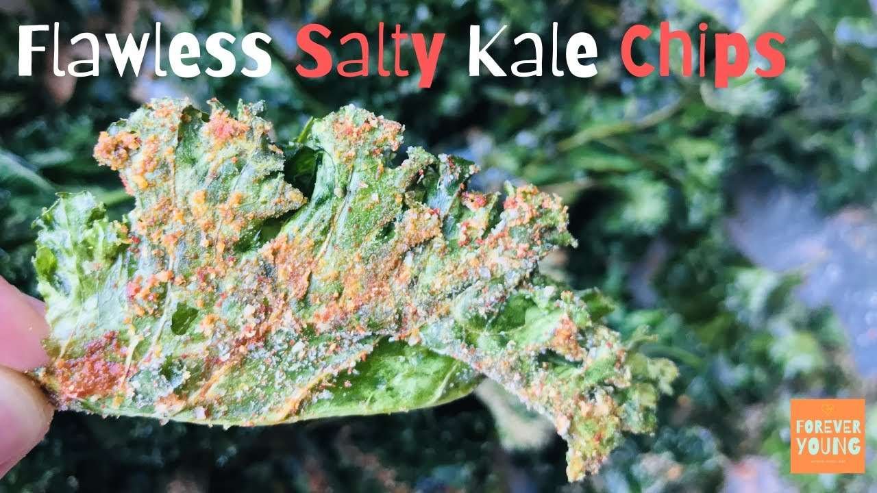 How To Make Kale Chips Crispy Without Burning Them + The Best Seasoning Recipe⎪Subtitles in🇺🇸🇮🇹🇩🇪🇯🇵