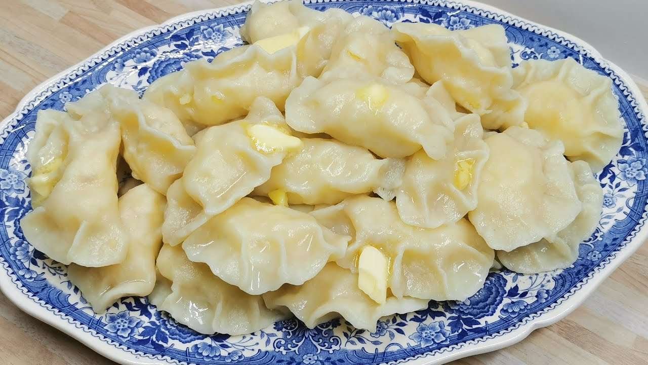 Wareniki – Maultaschen mit Kartoffeln und Zwiebeln 😋😋 russische und ukrainische Spezialität