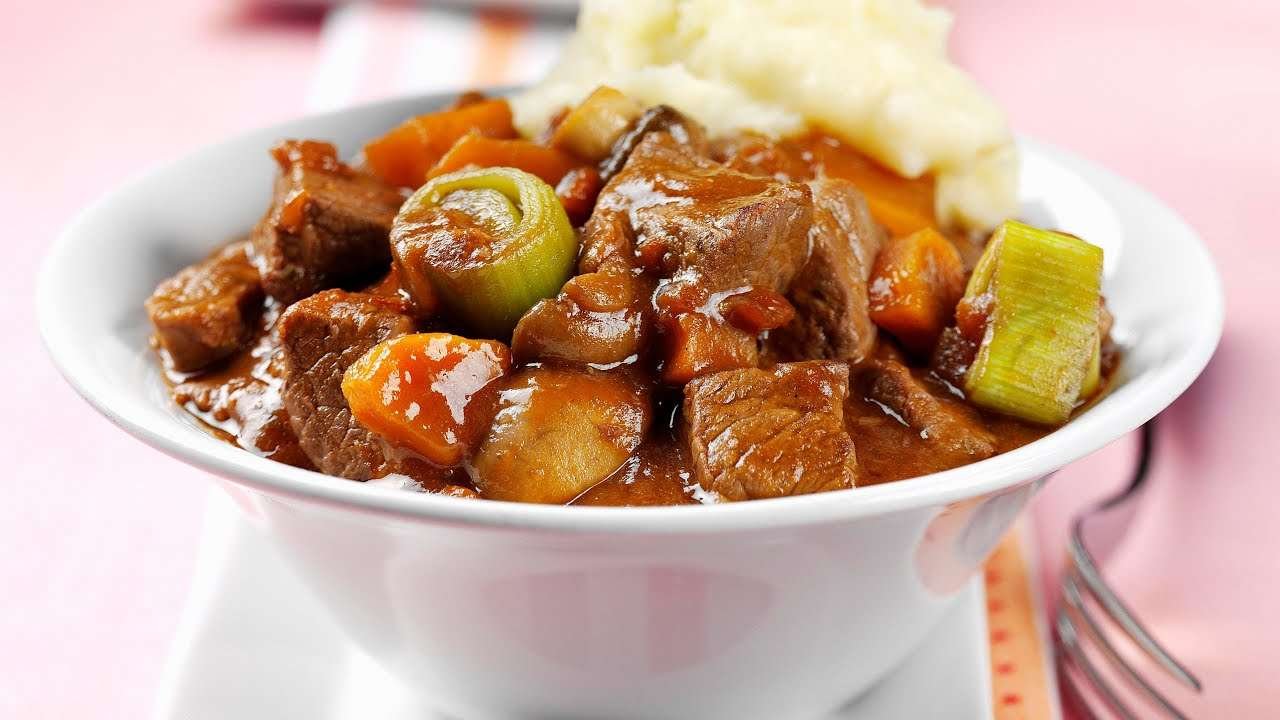 Beef Goulash and Braised Cabbage