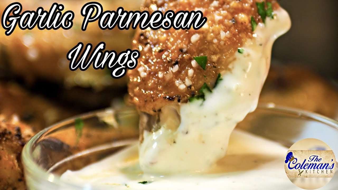 Crispy Garlic Parmesan Wings