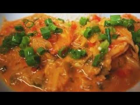 How to  Make "Brazilian Coconut Shrimp & Yuca Curry Recipe" | Bobo de Camarão a Moda Paulista