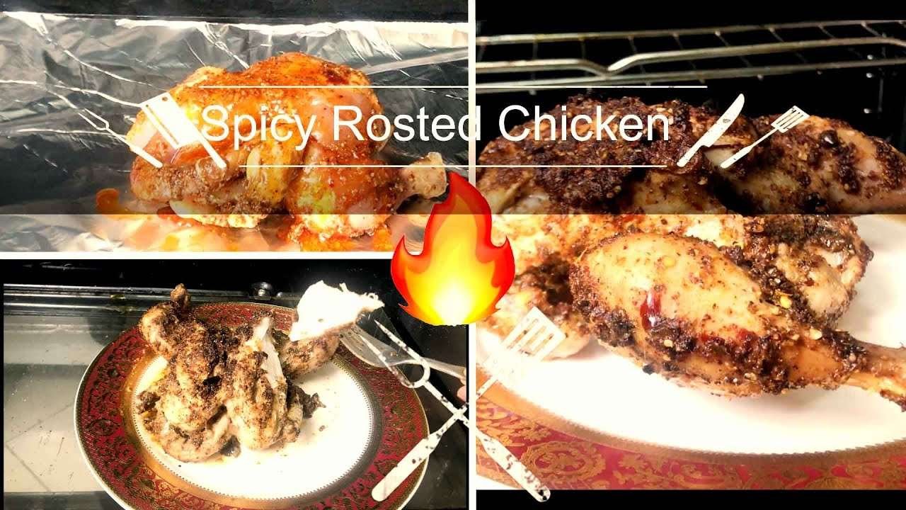 Spiced Roasted Chicken with Habibs kitchen # Quick Grilled whole Chicken with Paprika #