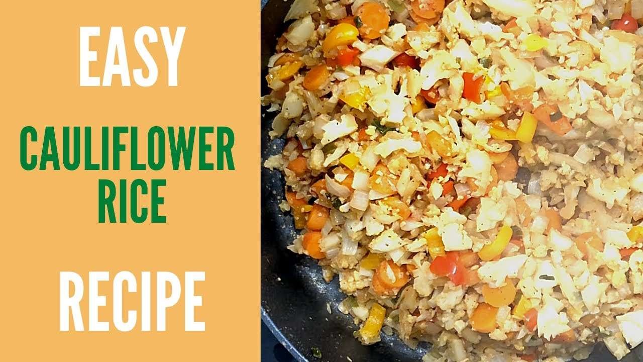 Easy Cauliflower Rice!