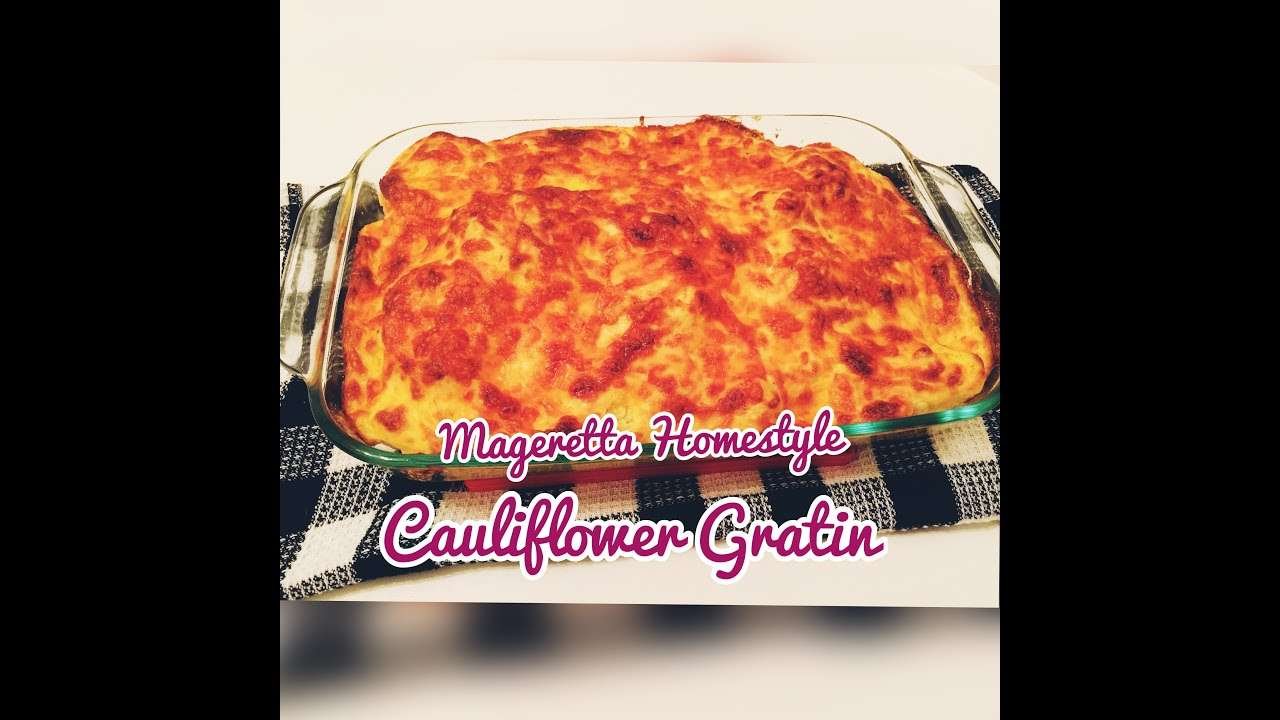 Cauliflower Gratin Recipe (Cheesy baked cauliflower)