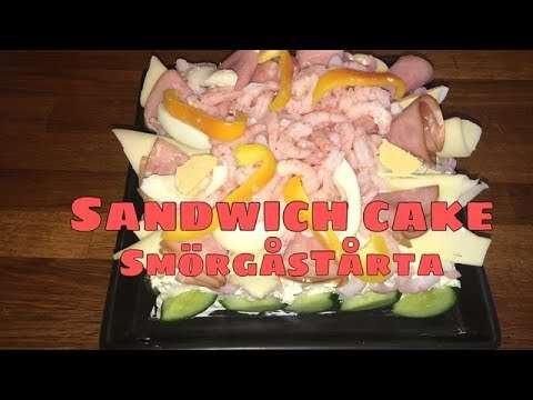 SANDWICH CAKE SMÖRGÅSTÅRTA