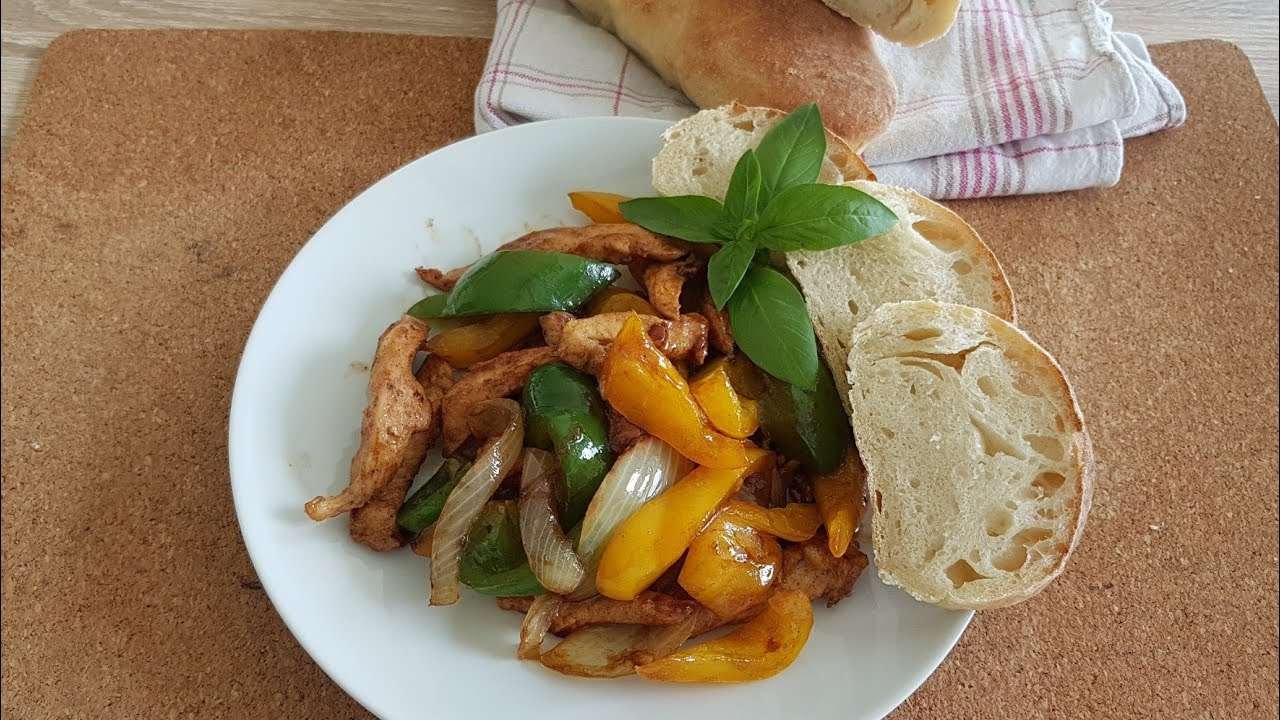 Chicken  Stir  Fry with Capsicum