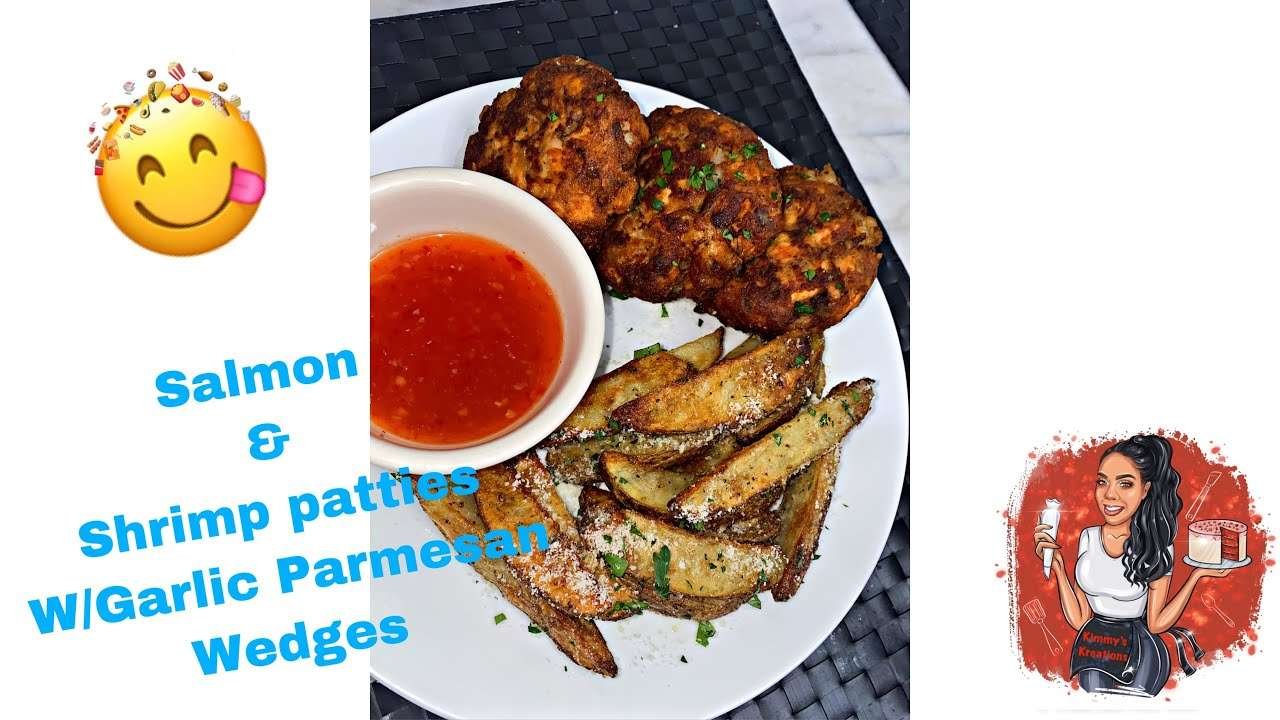 Salmon and Shrimp Patties