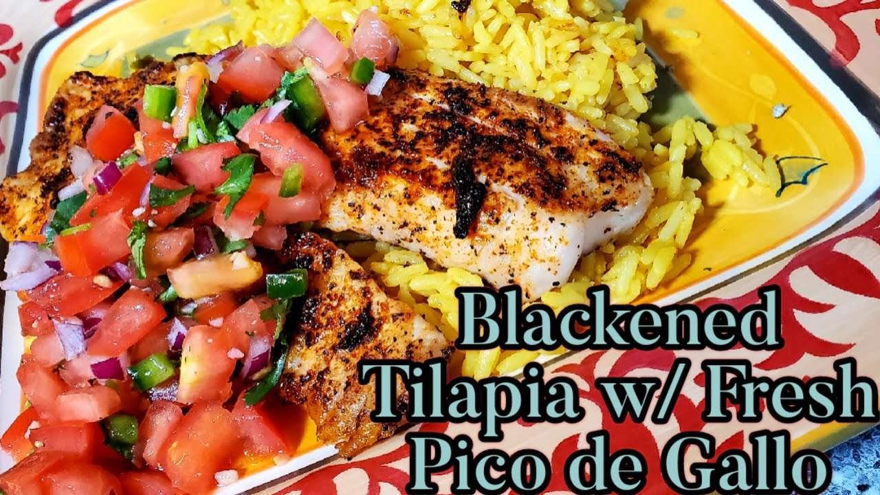 How to make Blackened Tilapia with fresh Pico| #UncleStevesShake| #ChicagoGriller #Blackstone