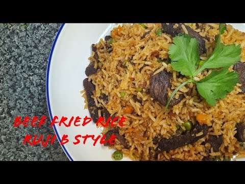 Ruji B Style | Beef Fried Rice Recipe |
